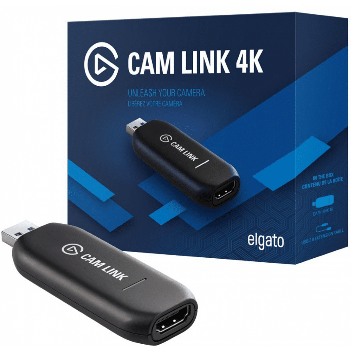 Elgato Cam Link 4k Capture Device , Broadcast Live, Record Via Dslr, Camcorder, Or Action Cam, 1080p |  Streaming & Live