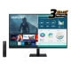 SAMSUNG M7 32"- AM700- 4K UHD HDR10+ Smart Monitor, USB-C Connection Type - with Netflix, YouTube, HBO, Prime Video and Apple TV Streaming , Black