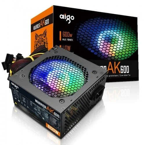 Aigo Warrior Ak600 600w Rgb |  Components |  Power Supply