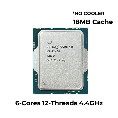 Intel Core I5-12400 Desktop Processor 18m Cache, Up To 4.40 Ghz (Tray) |  Others