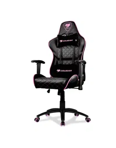 COUGAR ARMOR ONE GAMING CHAIR WITH RECLINING (BLACK) - White Angel