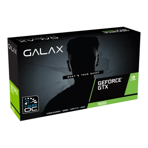 GALAX GeForce® GTX 1650 EX 4GB GDDR5 - White Angel