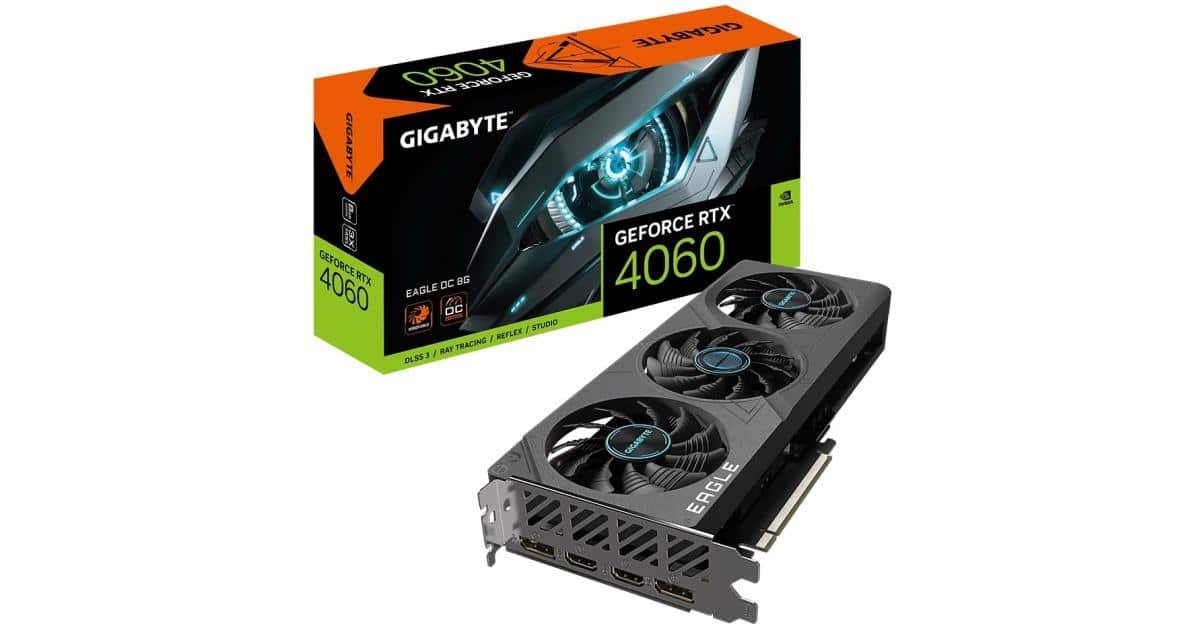 Gigabyte Geforce Rtx 4060 Eagle Oc 8g 3x Windforce Fans 8gb 128-bit Gddr6 Video Card |  Graphics Card