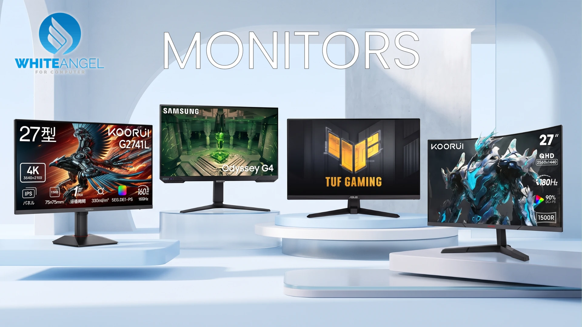 Gaming Monitors at White Angel Computer