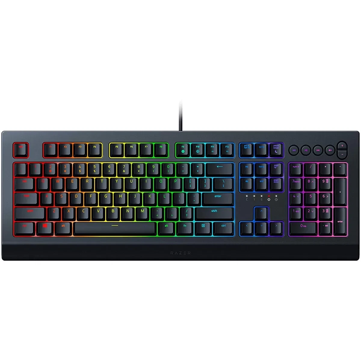 Razer Cynosa V2 Gaming Keyboard: Customizable Chroma RGB Lighting Individually Backlit Keys Spill-Resistant Design