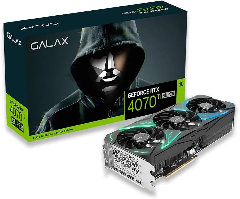 GALAX GeForce RTX 4070 Ti SUPER SG 1-Click OC | Graphics Card