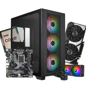 CORE I7 14700F / ASUS RTX 5060TI 8GB  / 16 GB RAM DDR5 5600MTs / SSD NVMe 512GB  / GIGABYTE B760 M E DDR5 / CK 650W 80+ WHILTE/ NVME 512GB