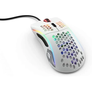 Glorious Model O Gaming Mouse – Matte White | Ultra-Light Precision for Competitive Gamers