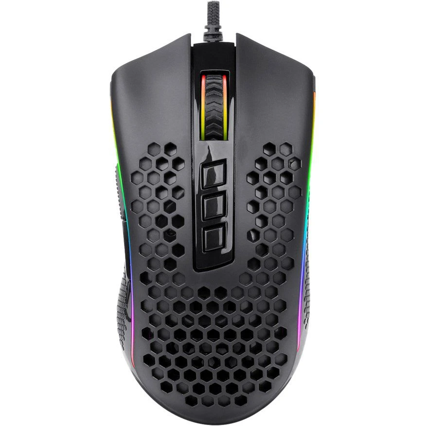 Redragon M808 Gaming Mouse – Ultralight RGB Honeycomb Mouse for Pro Gamers (2025 Edition) | Accessories