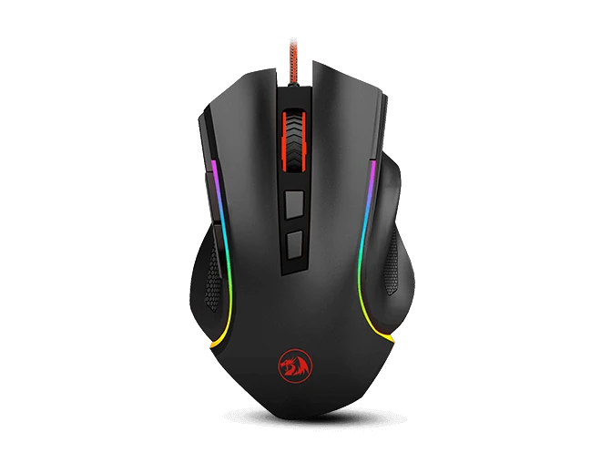 Redragon M607 Griffin RGB Gaming Mouse w/ 7 Buttons, 7200 DPI, Programmable Macros | Accessories
