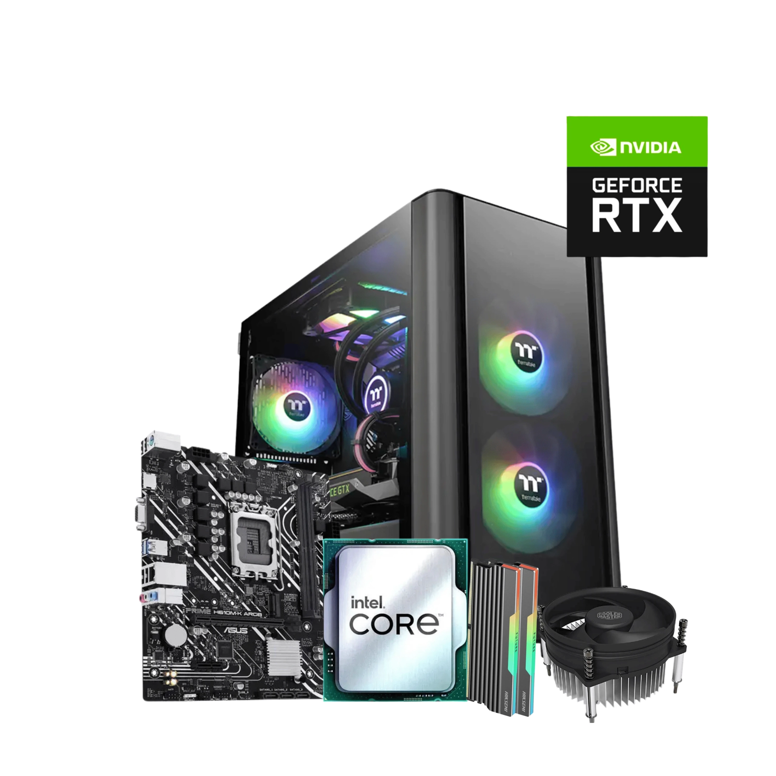 Intel Core i5-12400F RTX 5060 Ti 8GB Gaming PC – 32GB DDR4, 512GB NVMe SSD | Gaming PCs