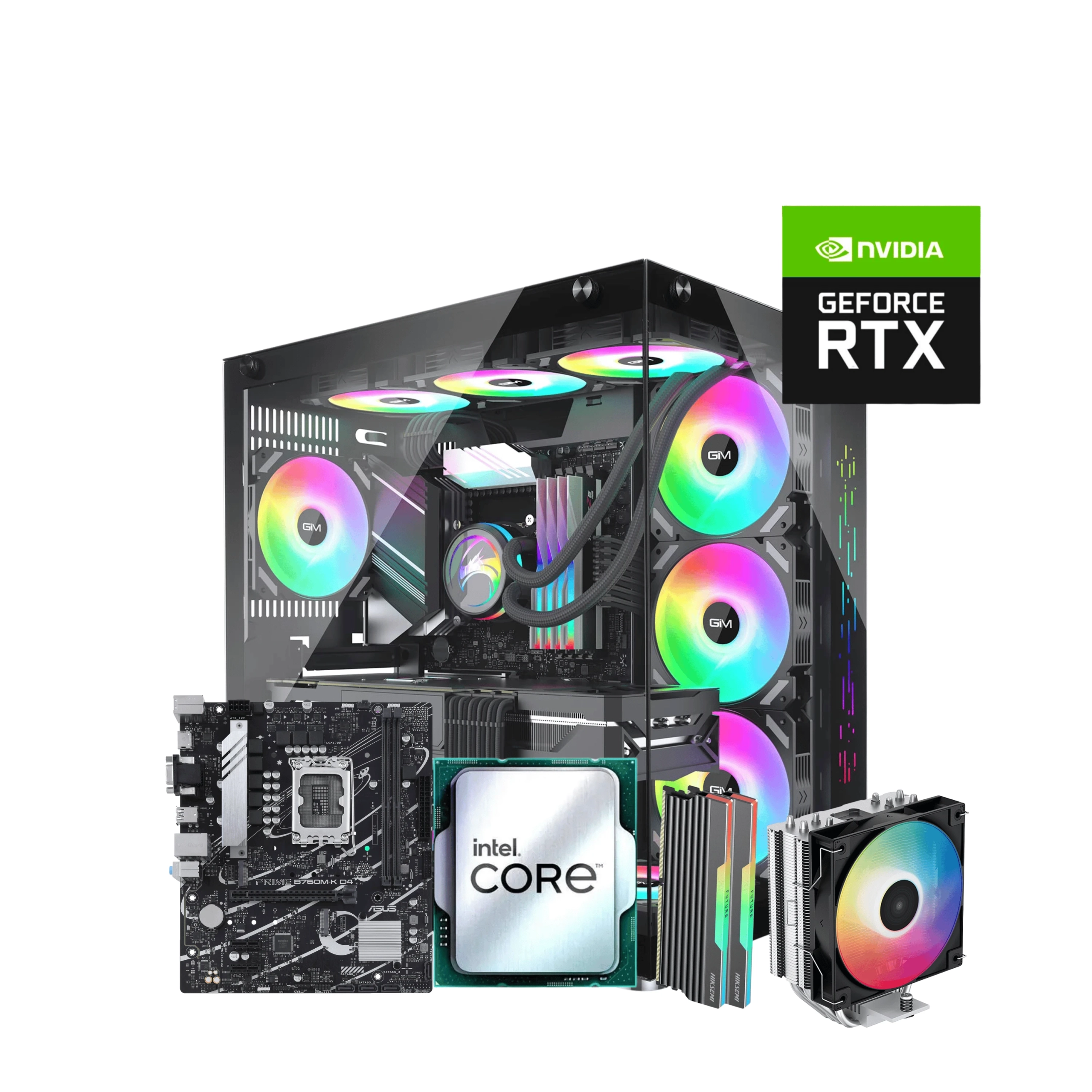Intel Core i7-14700F RTX 5070 Gaming PC – 16GB DDR5, 1TB NVMe | Gaming PCs