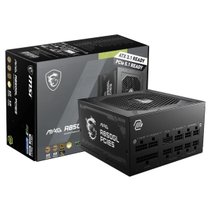 MSI MAG A850GL PCIE5 Full Modular 80 Plus Gold 850W ATX Power Supply