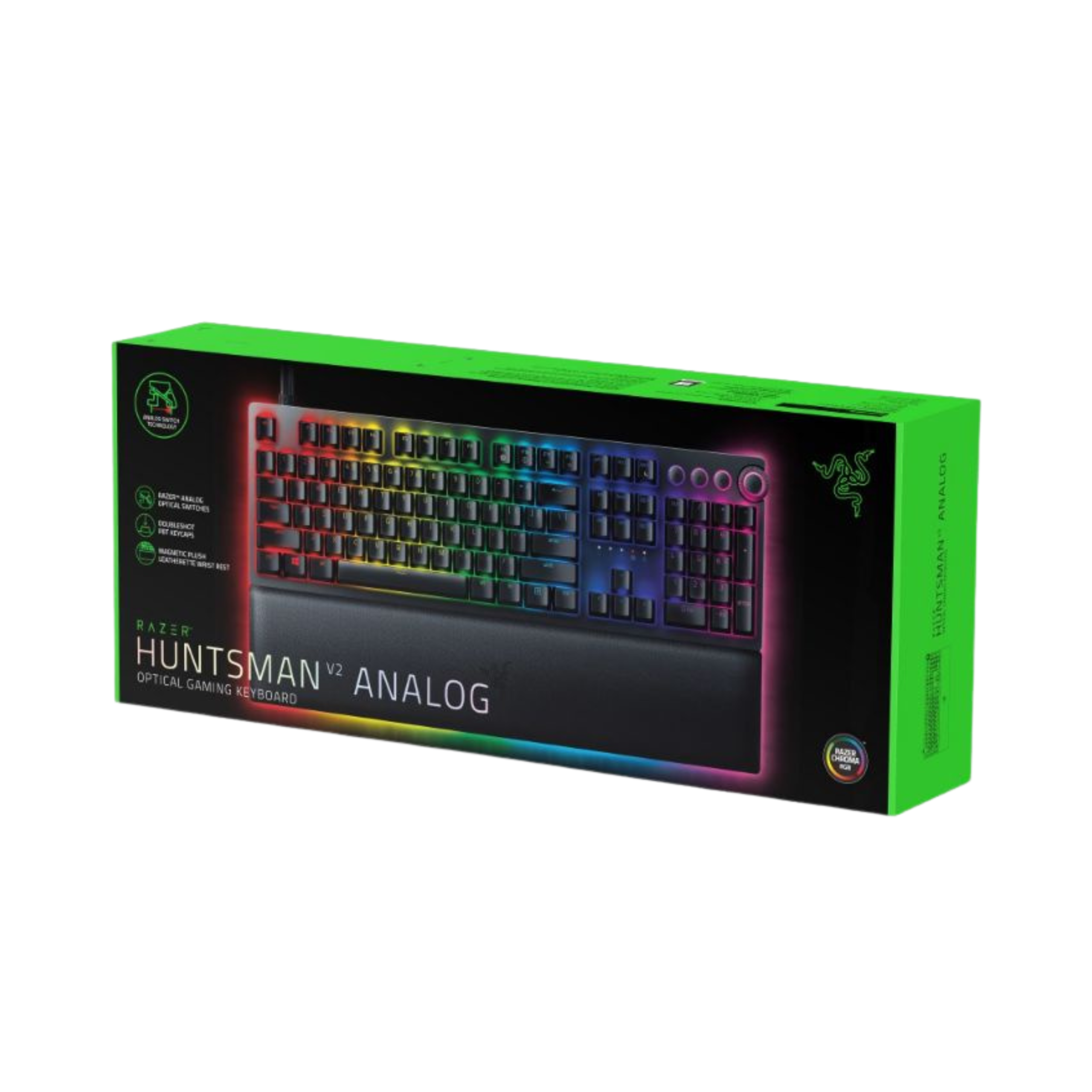 Razer Huntsman V2 Analog Gaming Keyboard – Ultimate Analog Optical Gaming Performance