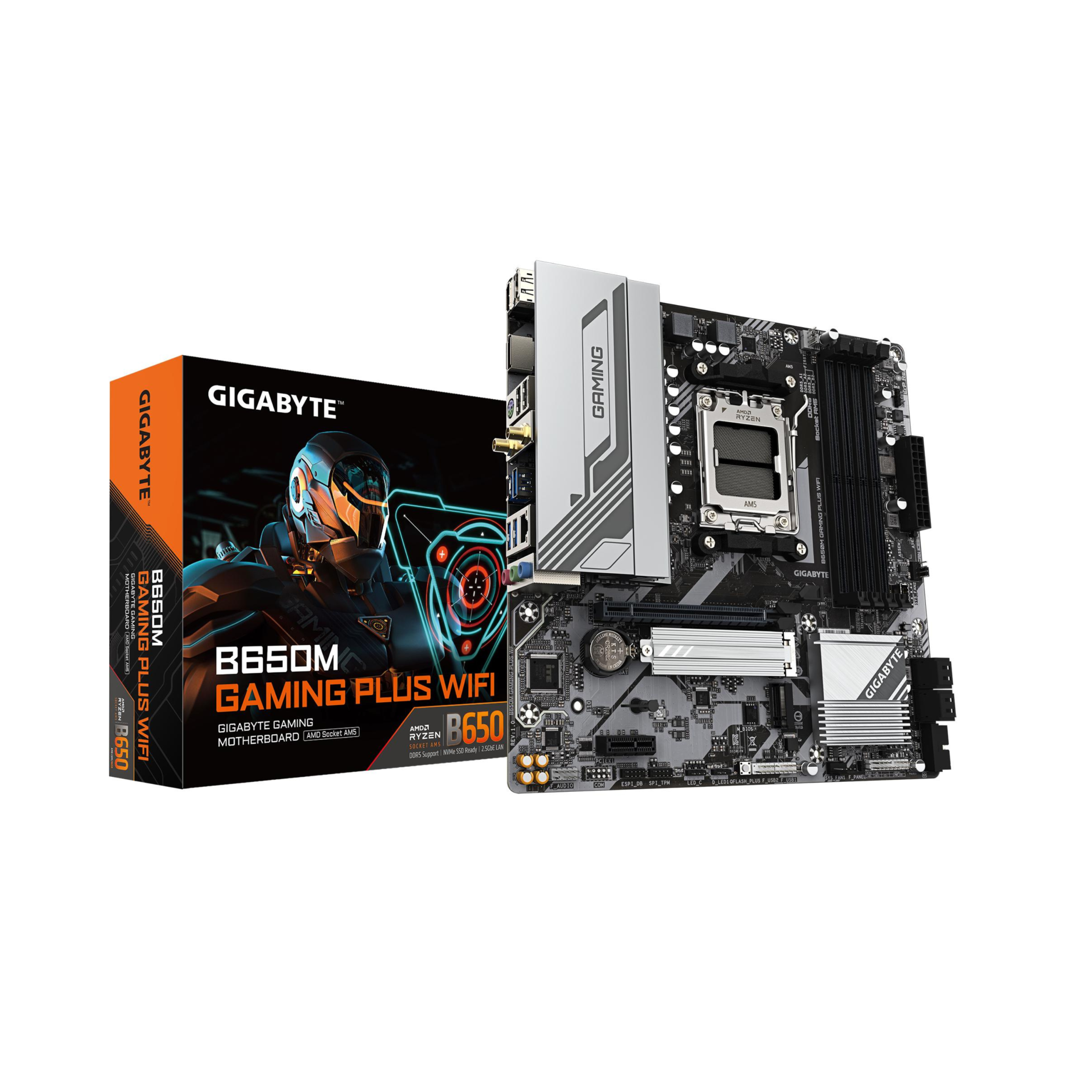 GIGABYTE B650M GAMING PLUS WIFI DDR5 ATX Motherboard
