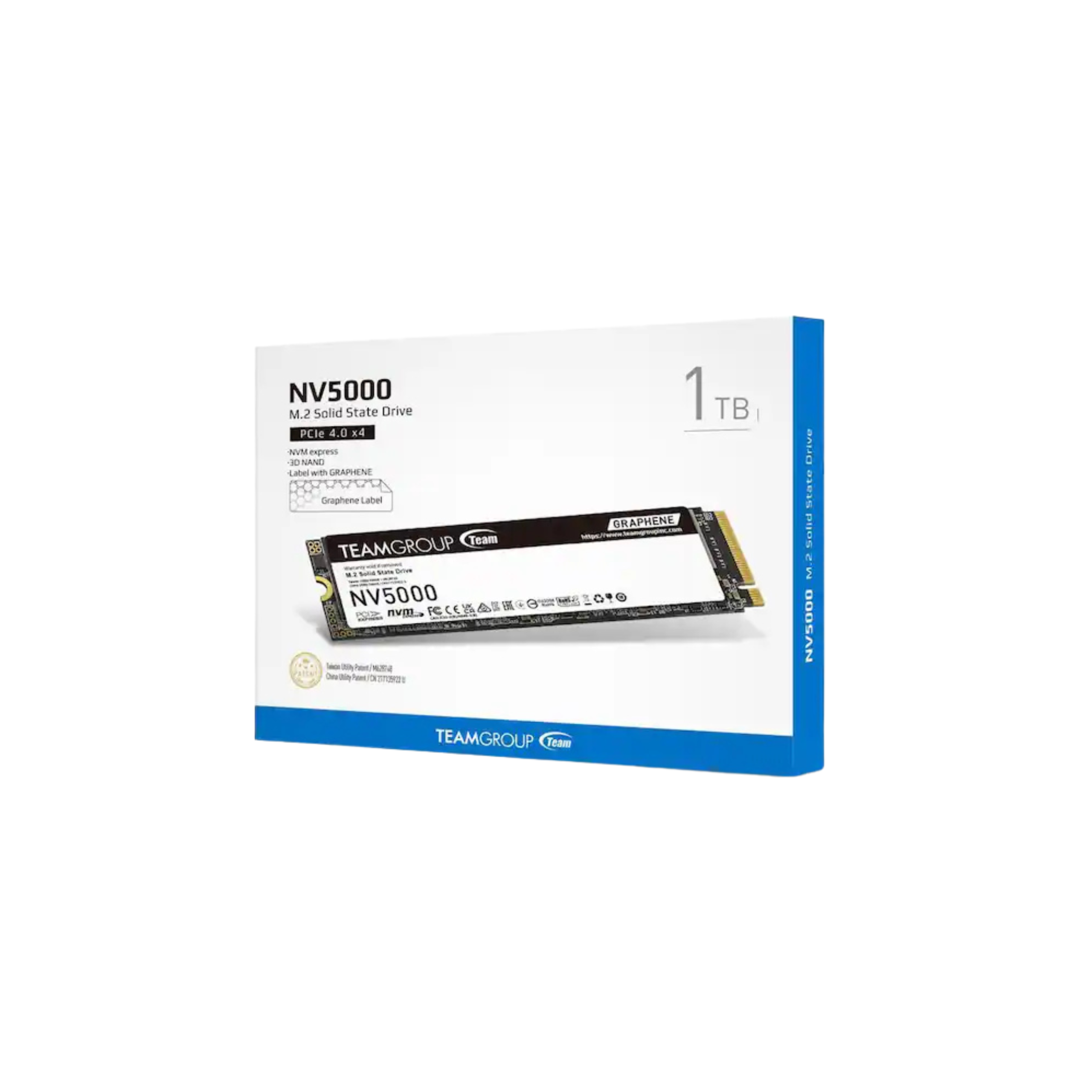 Team Group NV5000 M.2 2280 1TB NVMe PCIe Gen4 SSD – Fast Everyday Storage for Gaming