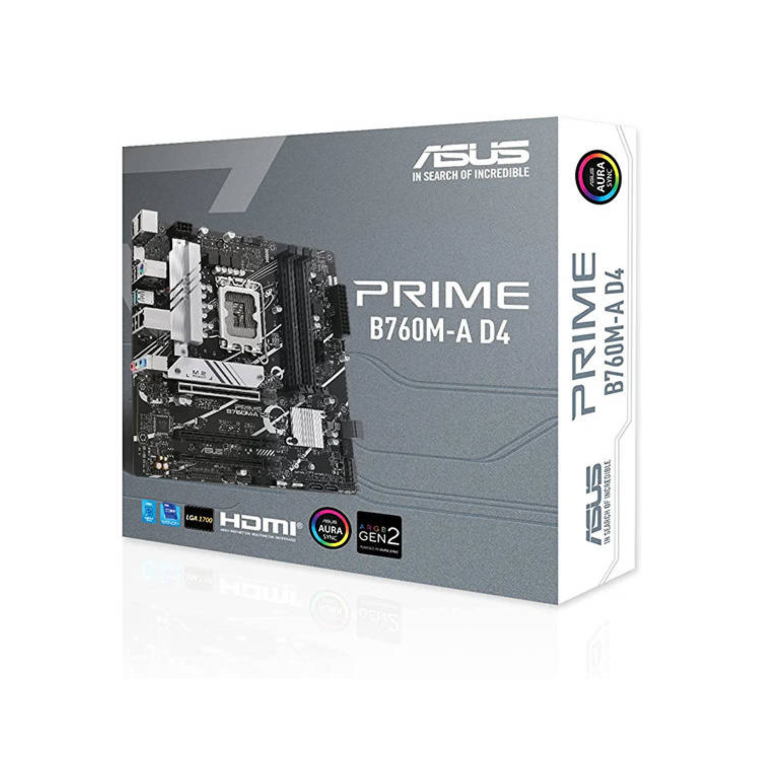 ASUS Prime B760M-A DDR4 Intel Motherboard – Reliable Performance for Gaming & Productivity