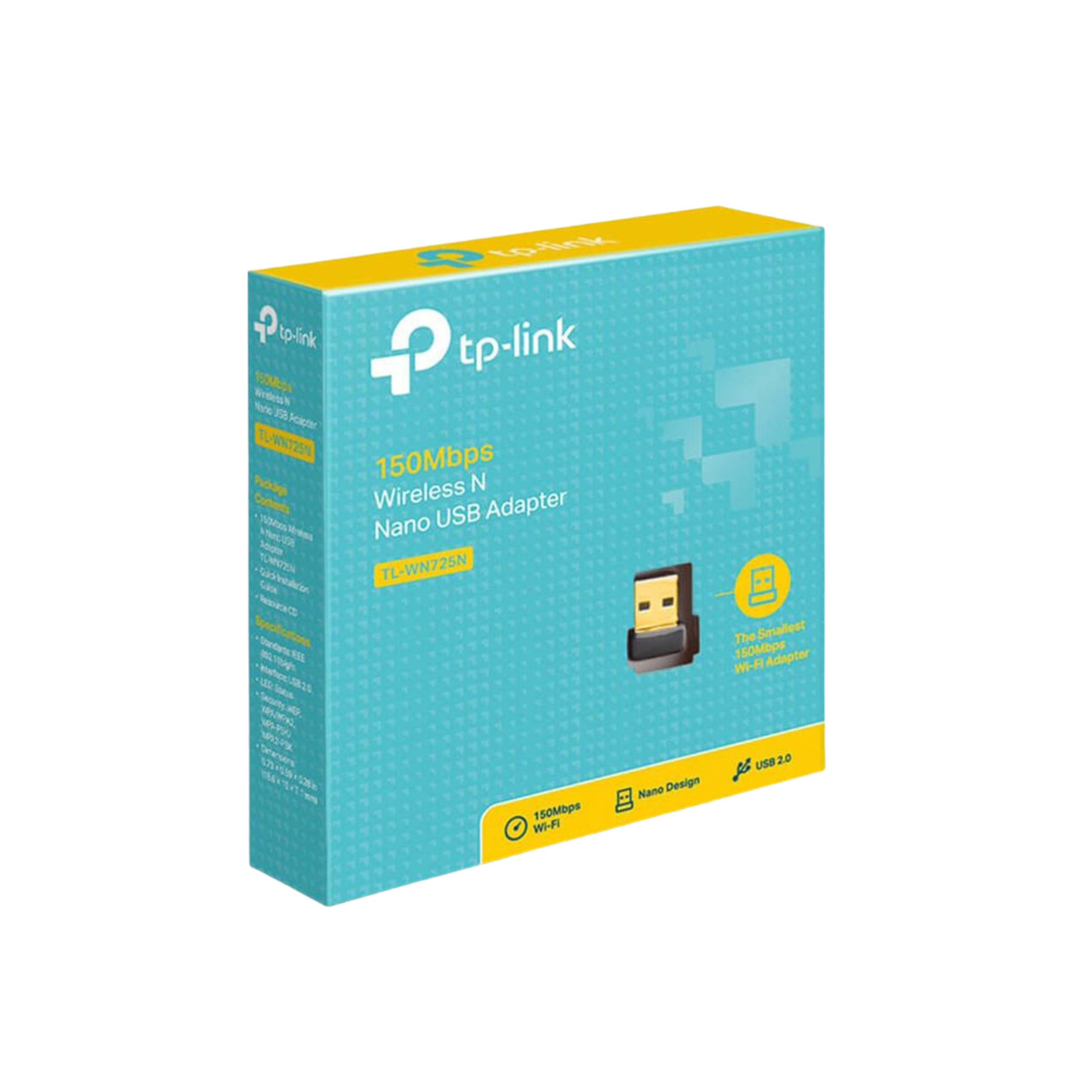 TP-LINK TL-WN725N 150Mbps Nano USB Wi-Fi Adapter – Compact Wireless Connectivity for Everyday Use | NETWORK