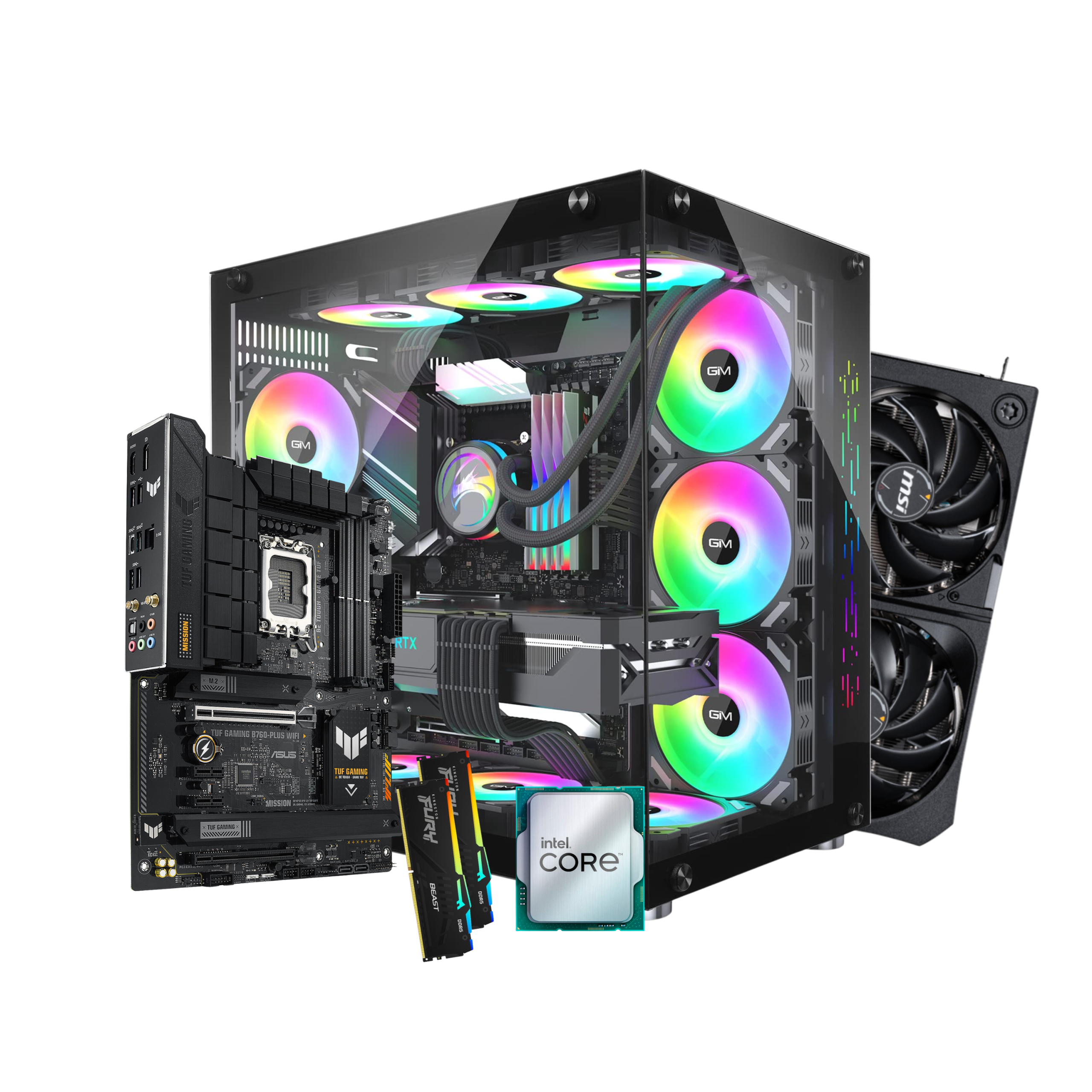Gaming PC – Core i7 12700F + RTX 5070 12GB | Gaming PCs