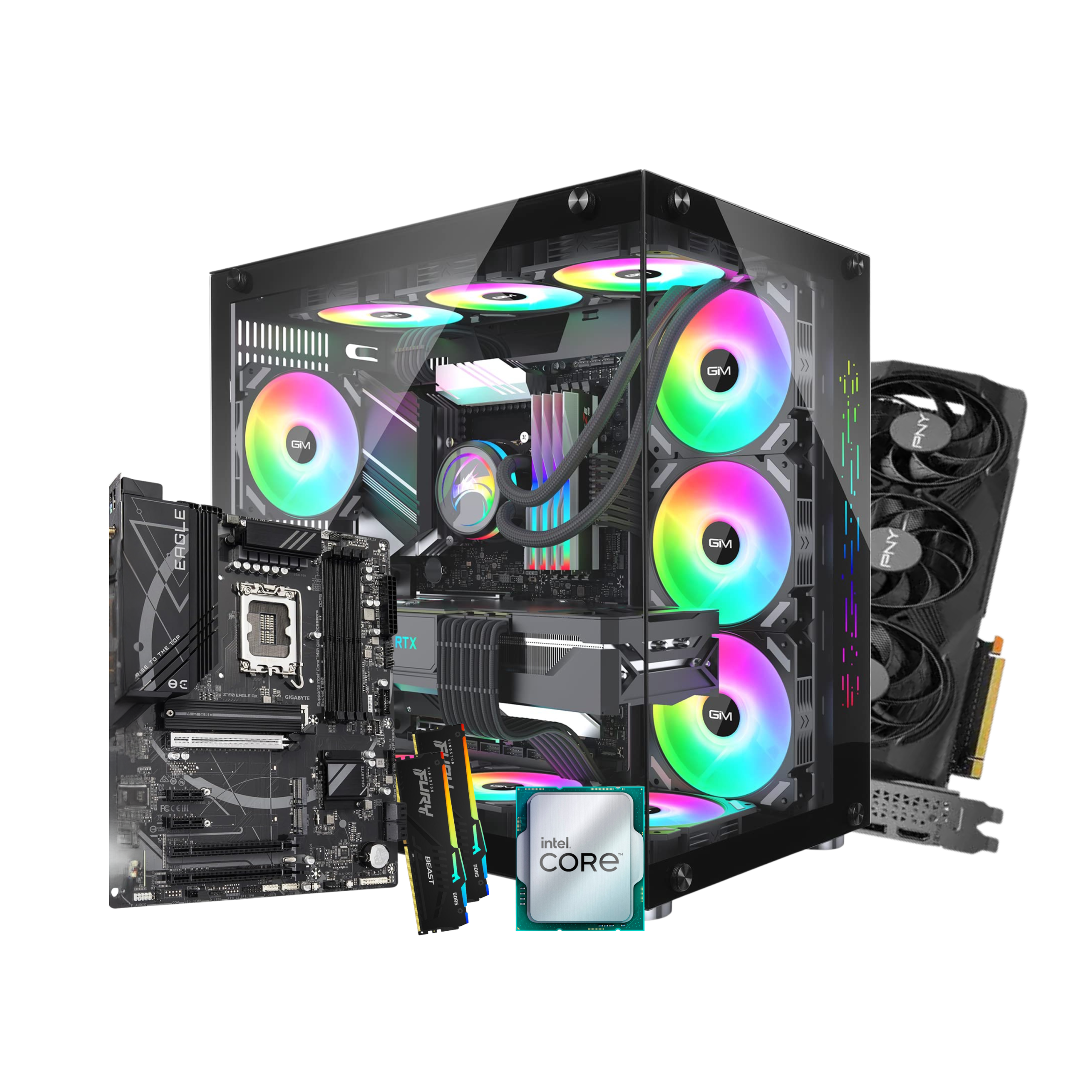 Gaming PC – Core i7 14700F + RTX 5070 12GB | Gaming PCs