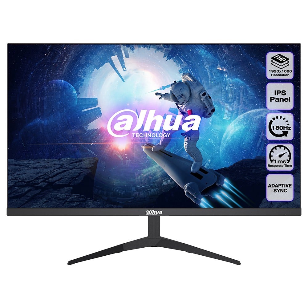 DAHUA DHI-LM24-E231 24″ FHD IPS Gaming Monitor – 180Hz, 1ms, Adaptive Sync
