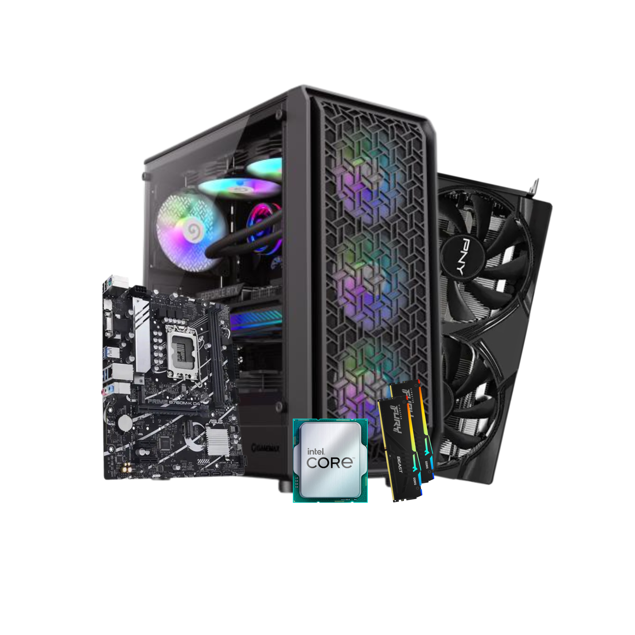 Gaming PC – Core i7 12700F + RTX 5060 Ti 8GB | Gaming PCs