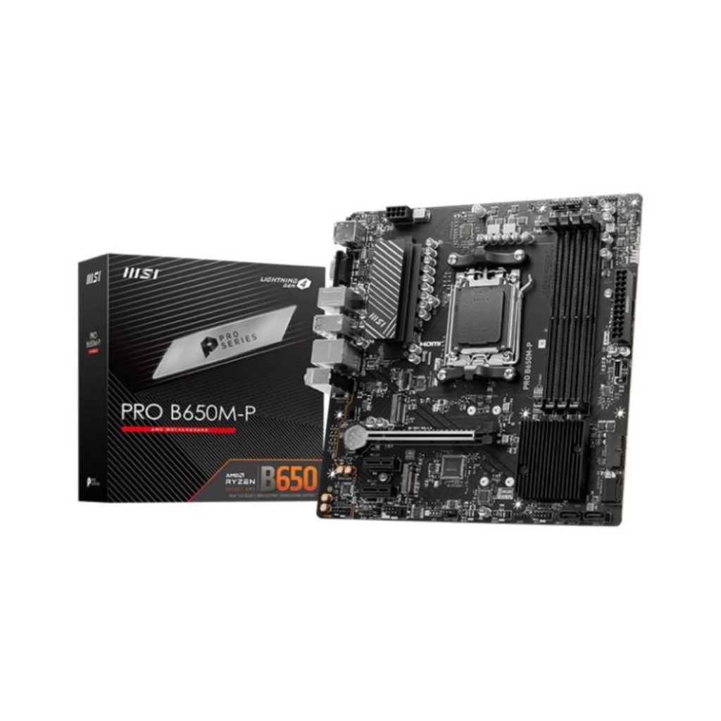 MSI PRO B650M-P AM5 Micro-ATX Motherboard