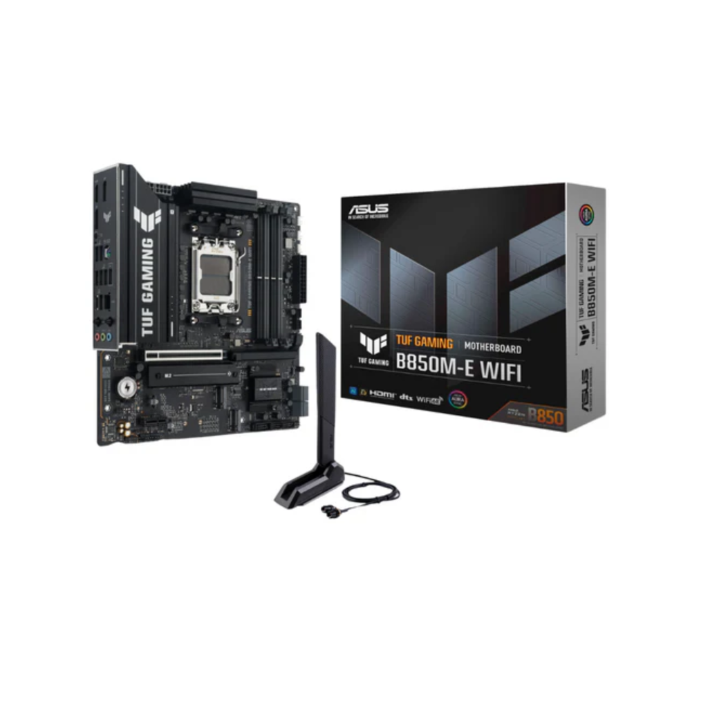 ASUS TUF GAMING B850M-E WIFI AM5 Micro-ATX Gaming Motherboard