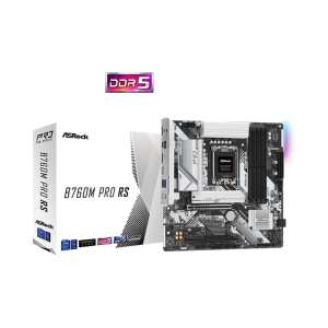 ASRock B760M Pro RS Motherboard - Top Intel LGA 1700