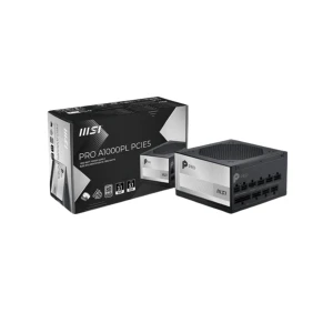 MSI PRO A1000PL 1000W 80 PLUS Platinum Fully Modular Power Supply