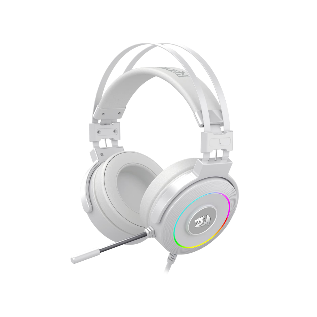 Redragon H320W Lamia 2 White 7.1 Surround Sound RGB Gaming Headset