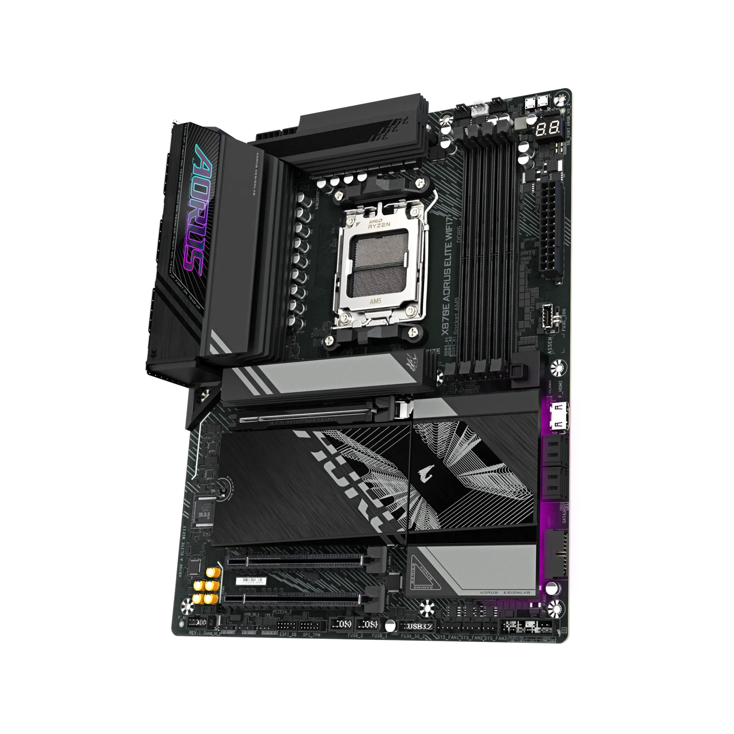 GIGABYTE AORUS X870E ELITE WIFI7 AM5 ATX Gaming Motherboard | AMD MOTHERBOARD | Motherboard GIGABYTE AORUS X870E ELITE WIFI7 AM5 ATX Gaming Motherboard | AMD MOTHERBOARD | Motherboard
