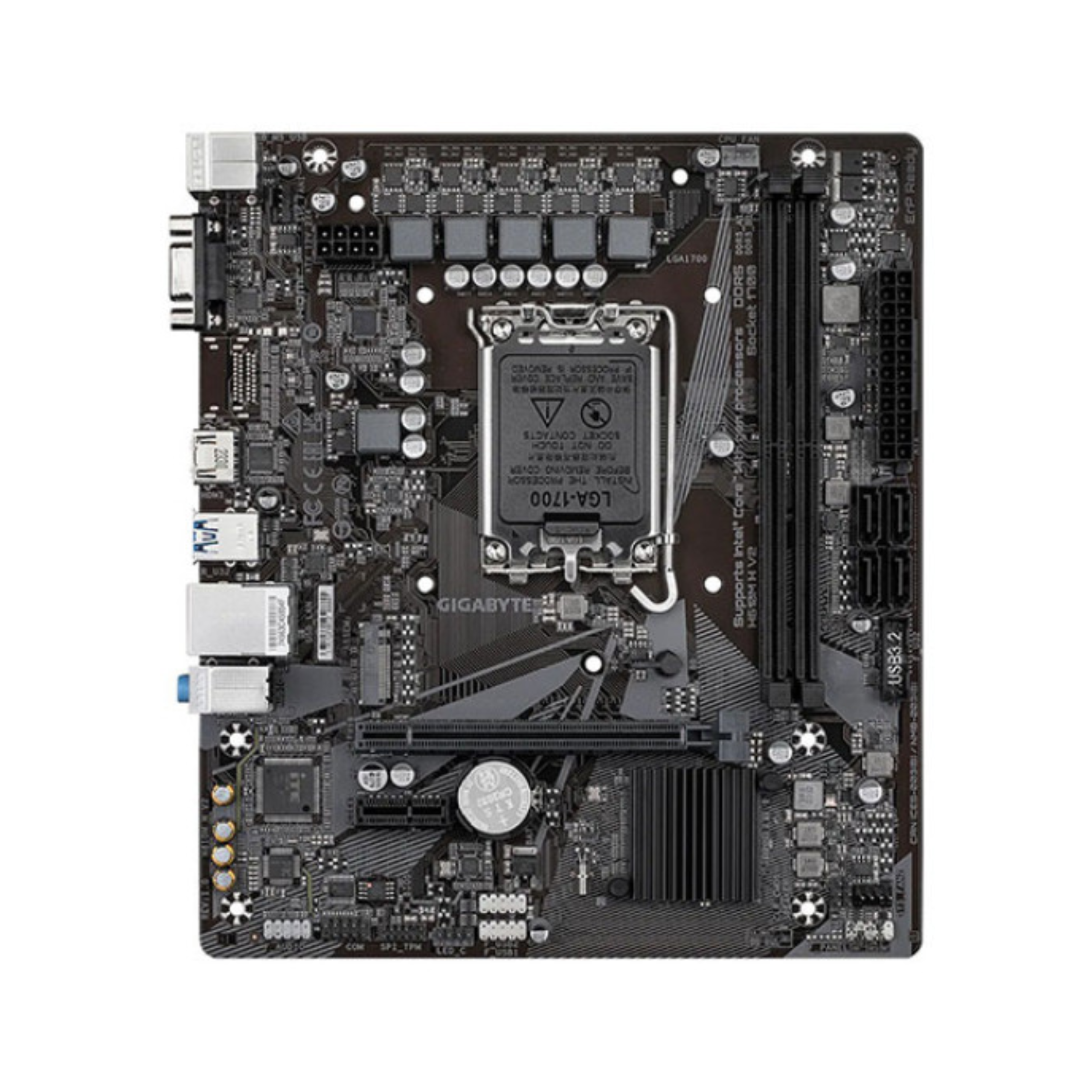 GIGABYTE H610M K V2 DDR5 LGA 1700 Micro-ATX Motherboard | INTEL MOTHERBOARD | Motherboard GIGABYTE H610M K V2 DDR5 LGA 1700 Micro-ATX Motherboard | INTEL MOTHERBOARD | Motherboard